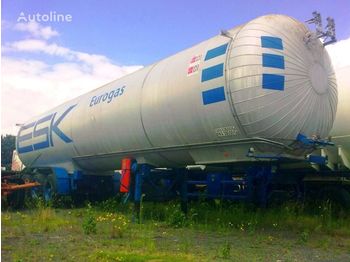 AUREPA LNG, Methane, Gas Tank, 45000 Liter, Natural gas, Air Liquide cr - Semi-remorque citerne