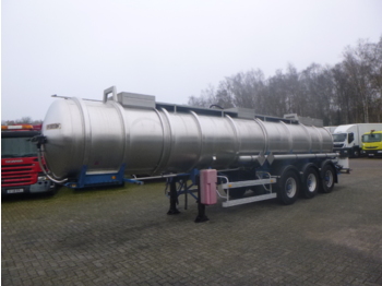 Semi-remorque citerne Magyar Chemical tank inox 20 m3 / 1 comp