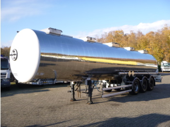 Semi-remorque citerne Magyar Chemical tank inox 33 m3 / 1 comp