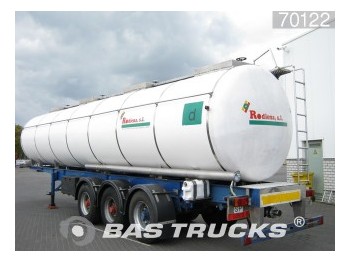 Trabosa 28.000 Ltr / 4 Aufbau BJ 2005 Steelsuspension - Semi-remorque citerne