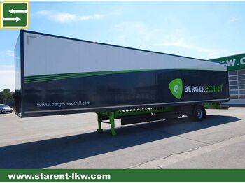 Semi-remorque fourgon Berger Ecotrailer Trockenfrachtkoffer, Superleicht