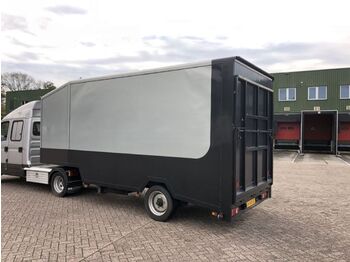 Semi-remorque fourgon Diversen Be Oplegger 5 Ton Jos Mulder oprijklep lier