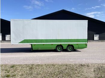 Semi-remorque fourgon Diversen Be oplegger 5.5 ton met laadklep 1000 kg