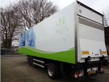 Floor FLO-12-10K1 1- assig / geisoleerd / gestuurd / nieuwe APK / Laadklep 2000 kg - semi-remorque fourgon