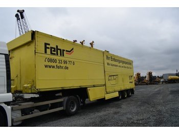 Semi-remorque fourgon Schmitz Cargobull Edelhoff AS-T / Ladungssiche / hydr Klappe / ADR