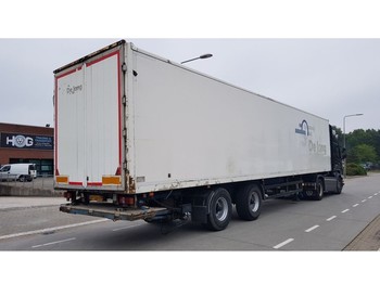 Semi-remorque fourgon spier KASTEN OPLEGGER + Laadklep