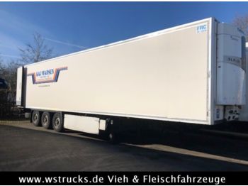 Semi-remorque frigorifique Krone 14 x Rohrbahn,Fleisch , TK SLX 300 Strom/Diesel