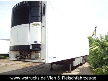 Semi-remorque frigorifique Schmitz Cargobull 4 x Tiefkühl Fleisch/Meat Rohrbahn Bi-temp