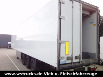 Semi-remorque frigorifique Schmitz Cargobull 8 x Tiefkühl Fleisch/Meat Rohrbahn Bi-temp