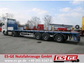 Semi-remorque plateau ES-GE 3-Achs-Sattelauflieger - teleskopierbar