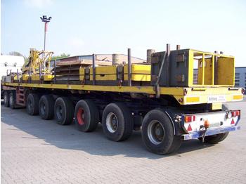 ES-GE Germany 85.000kg complete, 6 axle - Semi-remorque plateau