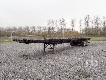 FONTAINE VELOCITY T/A - Semi-remorque plateau