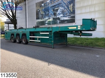 Semi-remorque plateau Faymonville open laadbak Concrete slab / Betonplaten transport