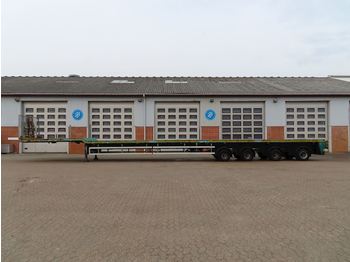 Semi-remorque plateau Goldhofer STZ-DL 4 AA