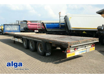 Semi-remorque plateau Krone SD, 1x 40Fuß, 2x 20Fuß, Containerverriegelung