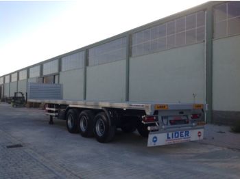 LIDER 2017 YEAR NEW MODELS containeer flatbes semi TRAILER FOR SALE (M - Semi-remorque plateau