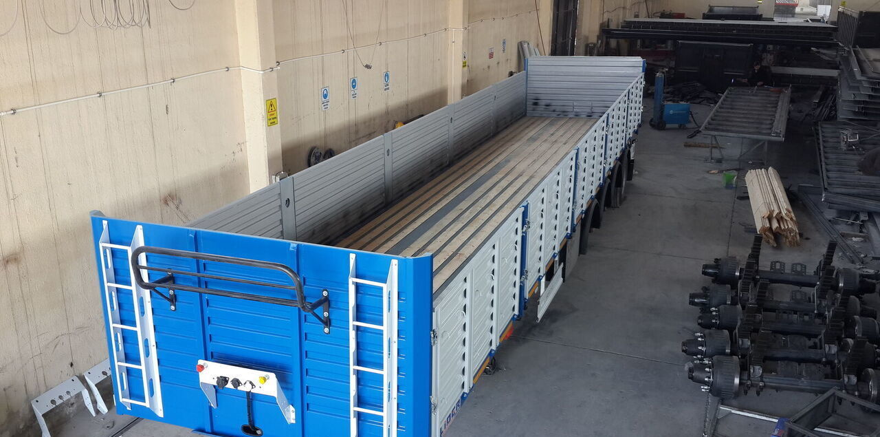 Semi-remorque plateau LIDER 2023 Model NEW trailer Manufacturer Company READY: photos 14