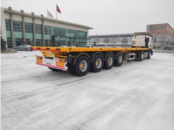 Semi-remorque plateau Nova 4 Axle Flatbed Semi Trailer