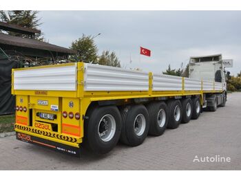 Semi-remorque plateau OZGUL 6 AXLE PLATFORM SEMI TRAILER