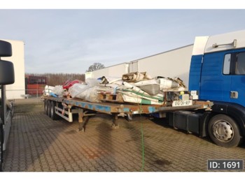 Semi-remorque plateau Pacton T3-001