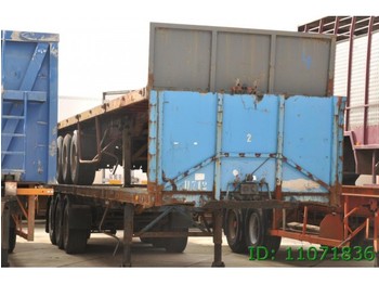 Trabosa Airride - Semi-remorque plateau