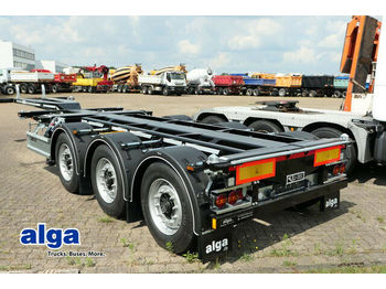 Semi-remorque porte-conteneur/ caisse mobile D-TEC FT-LS-S, Flexitrailer, Multi, Container Chassis!