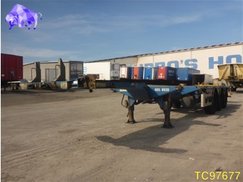 Semi-remorque porte-conteneur/ caisse mobile D-Tec Container Transport