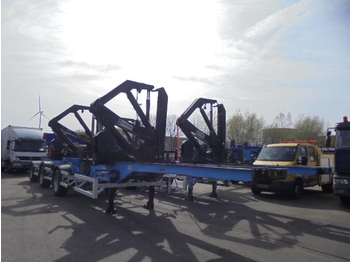 Semi-remorque porte-conteneur/ caisse mobile HAMMAR 160 S 33TON 2x in stock
