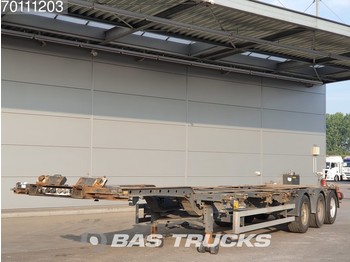Semi-remorque porte-conteneur/ caisse mobile Krone 2x20-1x30-1x40-1x45 ft 3 axles Multifunctional Chassis
