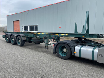 Pacton 20/30 Ft. Chassis, ( Kipper chassis ) Gecoopeerd, Landbouw reg. Geen APK plicht - Semi-remorque porte-conteneur/ Caisse mobile