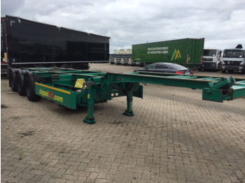 Semi-remorque porte-conteneur/ caisse mobile Schmitz Cargobull SCF24G-40'LX Thermo, Carrier Transicold!
