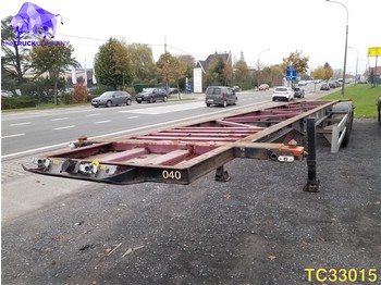Semi-remorque porte-conteneur/ caisse mobile Van Hool 40' - 45' Container Transport