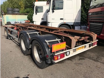 Semi-remorque porte-conteneur/ caisse mobile lako 3-assige aanhanger SAF-assen