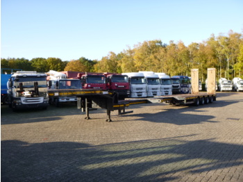 Semi-remorque surbaissé Faymonville 4-axle semi-lowbed trailer STN-4AU / extendable 15.8 m
