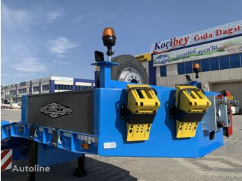 Semi-remorque surbaissé GVN TRAILER GVN TRAILER 4 AXLE EXTENDABLE LOWBED 2022 MODEL