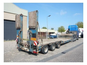 Goldhofer 3 axel low loader trailer - Semi-remorque surbaissé