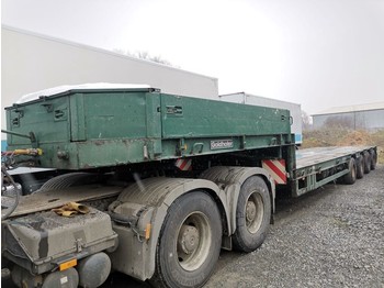 Semi-remorque surbaissé Goldhofer STZ-L4-43/80 Tieflader verlängerbar Tele