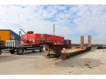 Semi-remorque surbaissé Goldhofer STZ-VL 4-45/80 A, TURNING AXLES, REMOTE CONTROL