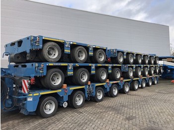 Semi-remorque surbaissé Goldhofer THP SL 3 + THP SL 4 + THP SL 6 + THP SL 6