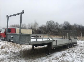 Veldhuizen BE nehézgépszállító - Semi-remorque surbaissé