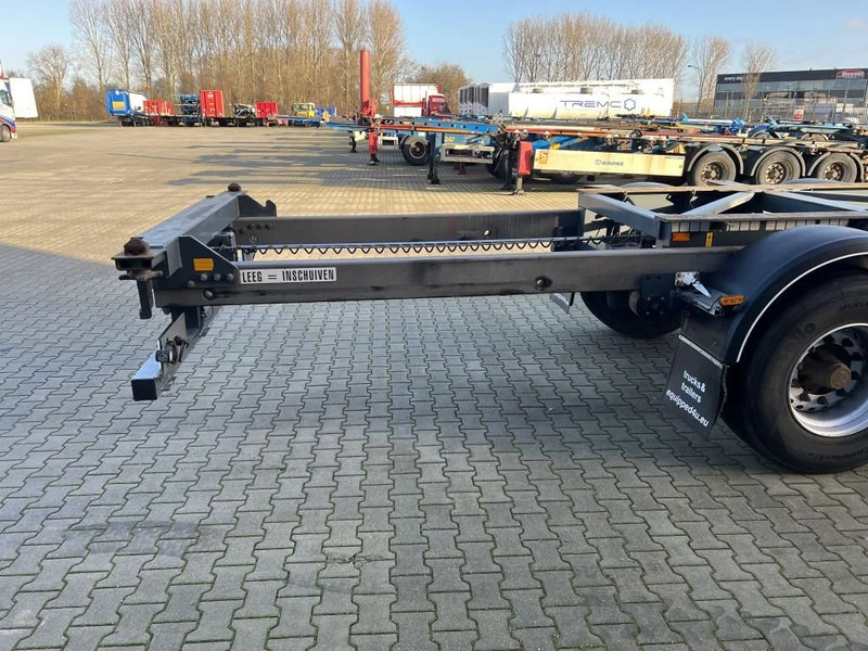 Semi-remorque porte-conteneur/ Caisse mobile Van Hool TOP! 40FT HC, discbrakes, liftaxle, empty-weight: 5.460kg, ADR-attest, NL-chassis: photos 19
