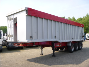 Semi-remorque benne Wilcox Tipper trailer alu 54 m3 + tarpaulin: photos 1