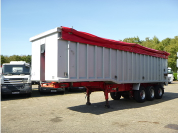 Semi-remorque benne Wilcox Tipper trailer alu 54 m3 + tarpaulin: photos 1