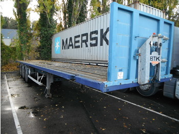 Semi-remorque porte-conteneur/ Caisse mobile pour transport de containers kaiser robuste: photos 1