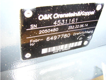 Pompe hydraulique O&K