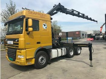 Tracteur routier DAF 105-510 RETARDER HIAB 244E 7 REMOTE CONTROLE: photos 1