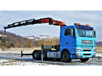 Tracteur routier MAN TGA 28.480 Sattelzugmaschine+KRAN/FUNK! 6x4!!: photos 1