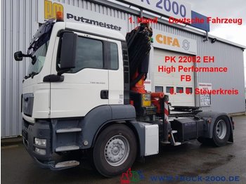 Tracteur routier MAN TGS 18.400 Kran Palfinger  PK 22002 Auslage 17m: photos 1