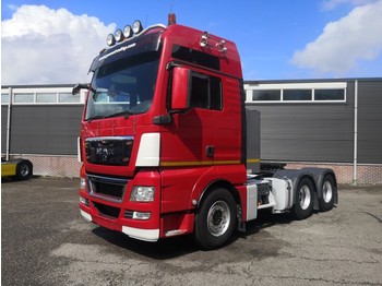 Tracteur routier MAN TGX 26.540 6x4 XXL Euro5 - Retarder - 90TON - RVS kisten - Belgium Truck