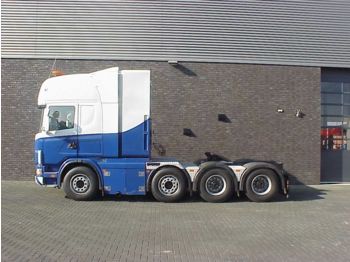 Tracteur routier Scania 164 G 580 8X4 WSK 250 TONS TRACTOR